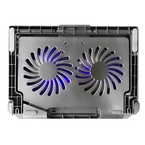 Εικόνα της Cooling Pad Lamtech 17.3" με 2 Ανεμιστήρες και Φωτισμό LAM021516