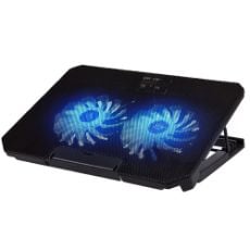 Εικόνα της Cooling Pad Lamtech 17.3" με 2 Ανεμιστήρες και Φωτισμό LAM021516