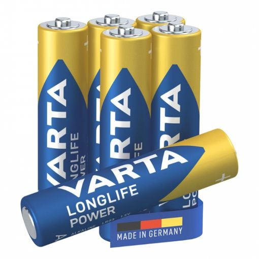 Εικόνα της Αλκαλικές Μπαταρίες AAA Varta Longlife Power 1.5V 6τμχ 4903121746