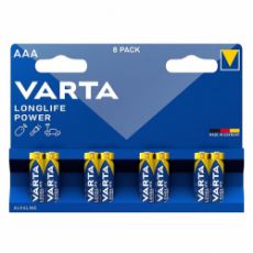Εικόνα της Αλκαλικές Μπαταρίες AAA Varta Longlife Power 1.5V 8τμχ 4903121418