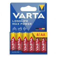 Εικόνα της Αλκαλικές Μπαταρίες AA Varta Longlife Max Power 1.5V 6τμχ 4706101746