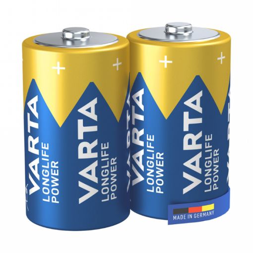 Εικόνα της Αλκαλικές Μπαταρίες D Varta Longlife Power 1.5V 2τμχ 4920121422