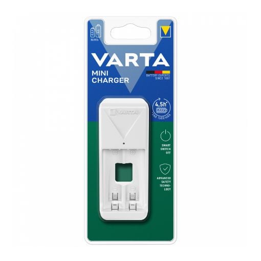 Εικόνα της Φορτιστής Μπαταριών Varta Mini Charger AA/AAA Ni-MH White 57656101401