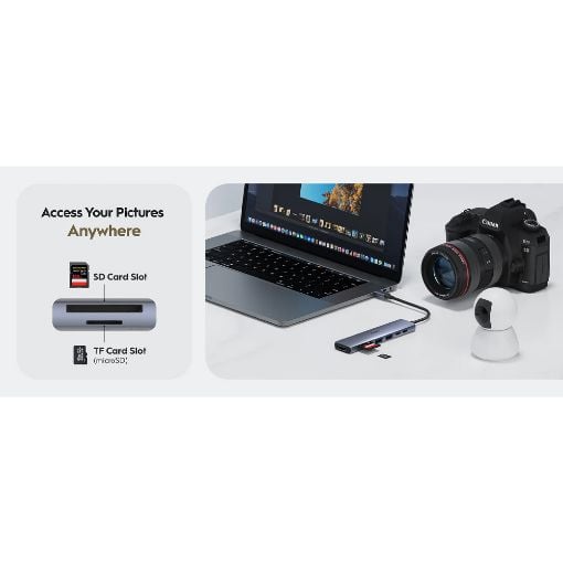 Εικόνα της Docking Station Cudy UH407 USB-C 7in1