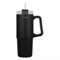 Εικόνα της Θερμός Estia Straw Tumbler Homely 900ml Midnight Black 01-34498