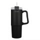 Εικόνα της Θερμός Estia Straw Tumbler Homely 900ml Midnight Black 01-34498