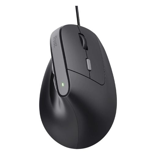 Εικόνα της Ποντίκι Trust Bayo II Ergonomic Black 25144