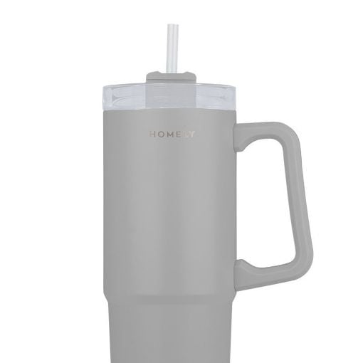 Εικόνα της Θερμός Estia Straw Tumbler Homely 900ml Pebble Gray 01-34542