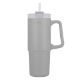 Εικόνα της Θερμός Estia Straw Tumbler Homely 900ml Pebble Gray 01-34542