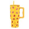 Εικόνα της Θερμός Estia Straw Tumbler XL Save The Aegean 900ml Berry Bright 01-32029