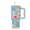 Εικόνα της Θερμός Estia Straw Tumbler XL Save The Aegean 900ml Sky Garden 01-32036