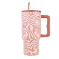 Εικόνα της Θερμός Estia Straw Tumbler XL Save The Aegean 900ml Soft Ripple 01-32043