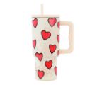 Εικόνα της Θερμός Estia Straw Tumbler XL Save The Aegean 900ml Tender Lace 01-32074