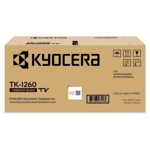 Εικόνα της Toner Kyocera TK-1260 Black 1T0C150NL0