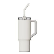 Εικόνα της Θερμός Xiaomi Straw Mug 1lt Λευκό BHR9540GL