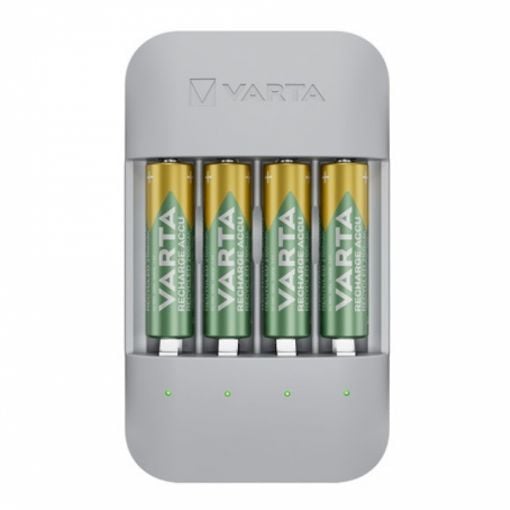 Εικόνα της Φορτιστής Μπαταριών Varta Eco Charger Pro Recycled AA/AAA NiMH White 57683101121