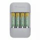 Εικόνα της Φορτιστής Μπαταριών Varta Eco Charger Pro Recycled AA/AAA NiMH White 57683101121
