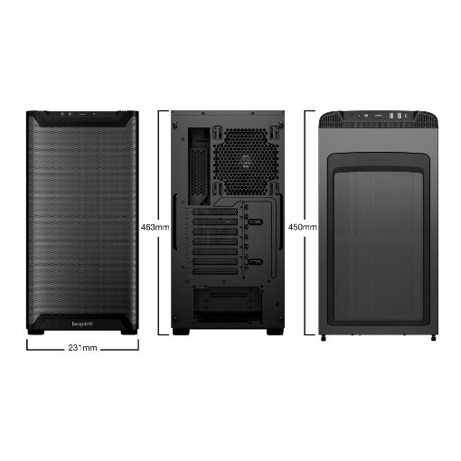 Εικόνα της Be Quiet! Pure Base 501 Airflow Black BG074