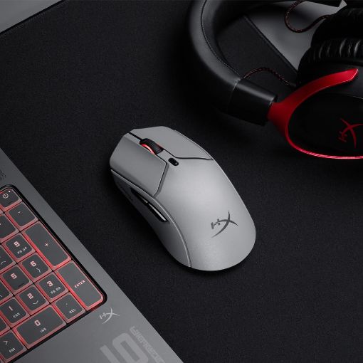 Εικόνα της Ποντίκι HyperX Pulsefire Haste 2 Pro Wireless RGB Slate Gray A1KY5AA