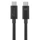 Εικόνα της Καλώδιο MediaRange USB-C to USB-C 1.2m 60W Black MRCS213