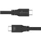 Εικόνα της Καλώδιο MediaRange USB-C to USB-C 3m 100W Black MRCS218