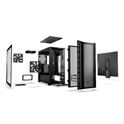Εικόνα της Be Quiet! Shadow Base 800 DX ARGB Tempered Glass Black BGW61