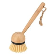 Εικόνα της Βούρτσα Καθαρισμού Πιάτων Estia Bamboo Essentials Bamboo με Ξύλινη Λαβή 22.5 x 7 cm Καφέ 04-28220