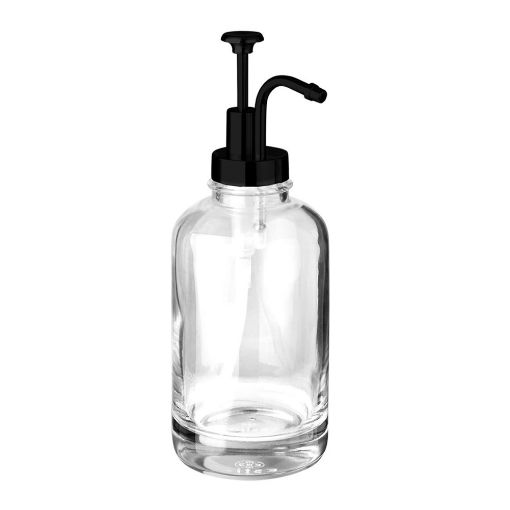 Εικόνα της Αντλία Σαπουνιού Estia Purity Γυάλινη 500ml Διάφανη/Μαύρη 01-29807