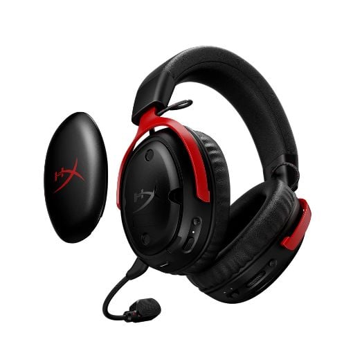 Εικόνα της Headset HyperX Cloud III S Wireless Black/Red A59Z0AA