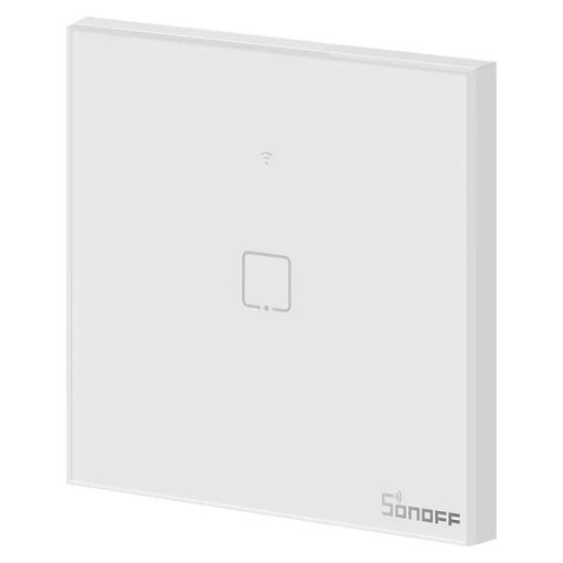 Εικόνα της Smart Εξωτερικός Διακόπτης Sonoff T2EU1C-RF 433MHz με Μονό Πλήκτρο Αφής White