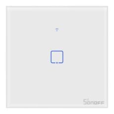 Εικόνα της Smart Εξωτερικός Διακόπτης Sonoff T2EU1C-RF 433MHz με Μονό Πλήκτρο Αφής White