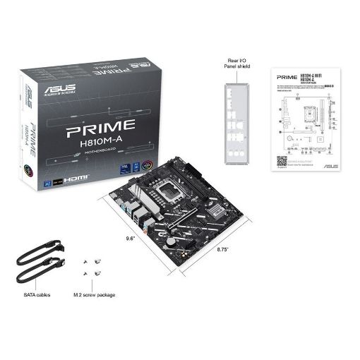 Εικόνα της Asus Prime H810M-A-CSM Micro-ATX s1851 90MB1KK0-M0EAYC
