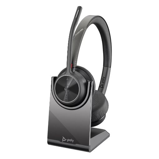 Εικόνα της Headset Poly Voyager 4320 Bluetooth UC Certified USB-A + BT700 Dongle + Charging Stand 77Y99AA