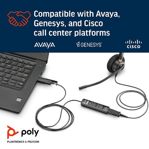 Εικόνα της Adapter Poly DA85-M USB to QD 786C8AA