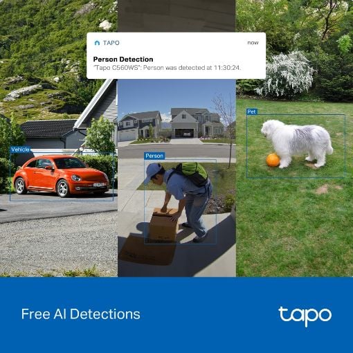 Εικόνα της Outdoor Wireless IP Camera Tp-Link Tapo C560WS 4K Pan/Tilt