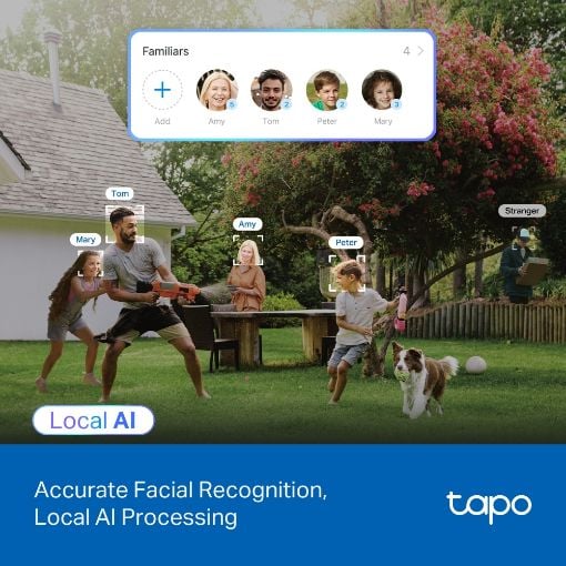 Εικόνα της Outdoor Wireless IP Camera Tp-Link Tapo C560WS 4K Pan/Tilt