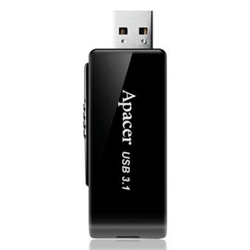 Εικόνα της Apacer AH350 USB 3.1 Gen1 64GB Μαύρο