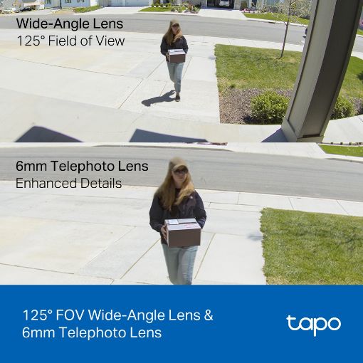 Εικόνα της Indoor/Outdoor Wireless IP Camera Tp-Link Tapo C246D Dual 2K Pan/Tilt