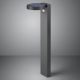 Εικόνα της Ηλιακό Φωτιστικό Κήπου Trio Lighting Posadas 3000K IP44 με Αισθητήρα Κίνησης Anthracite