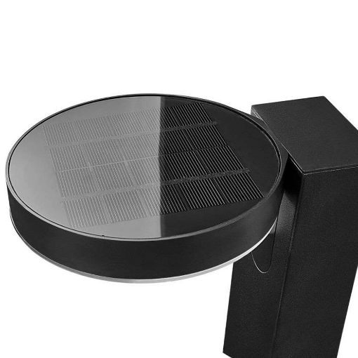 Εικόνα της Ηλιακό Φωτιστικό Κήπου Nordlux Rica 60 3000K IP44 με Αισθητήρα Κίνησης Black