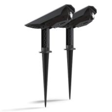 Εικόνα της Ηλιακά Προβολάκια Calex Padoa 2700K IP44 2τμχ Black