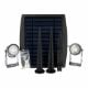 Εικόνα της Ηλιακά Προβολάκια 123LED Hollywood 3000K IP65 2τμχ Black