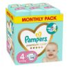 Εικόνα της Πάνες με Αυτοκόλλητο Pampers Premium Care No.4 (9-14Kg) Monthly Pack 174τμχ