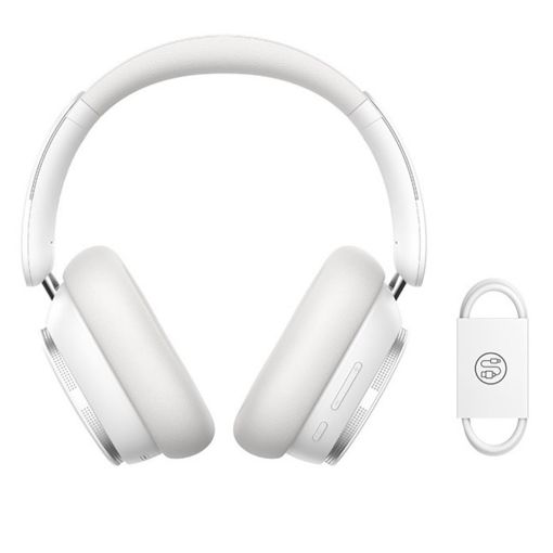 Εικόνα της Headphones Baseus Bowie H1 Pro Bluetooth ANC White A00050601213-00