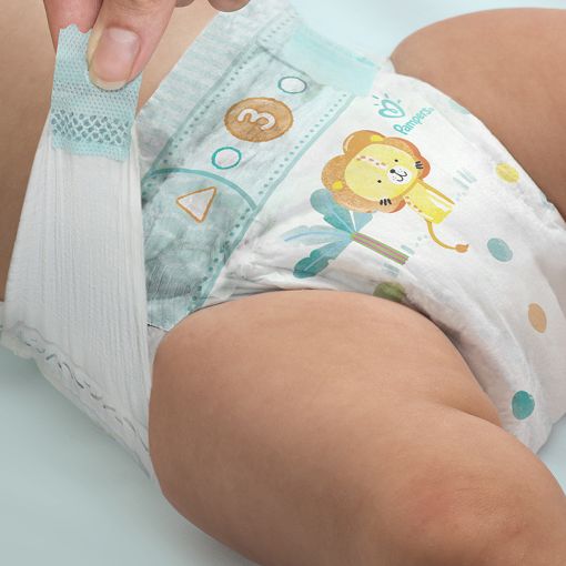 Εικόνα της Πάνες με Αυτοκόλλητο Pampers Active Baby No.6 (13-18Kg) Monthly Pack 128τμχ