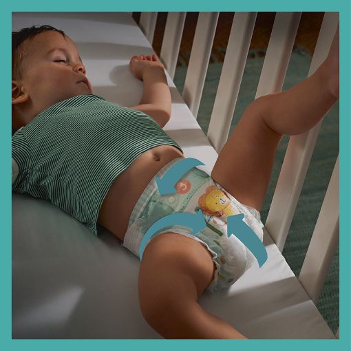 Εικόνα της Πάνες με Αυτοκόλλητο Pampers Active Baby No.3 (6-10Kg) Monthly Pack 208τμχ