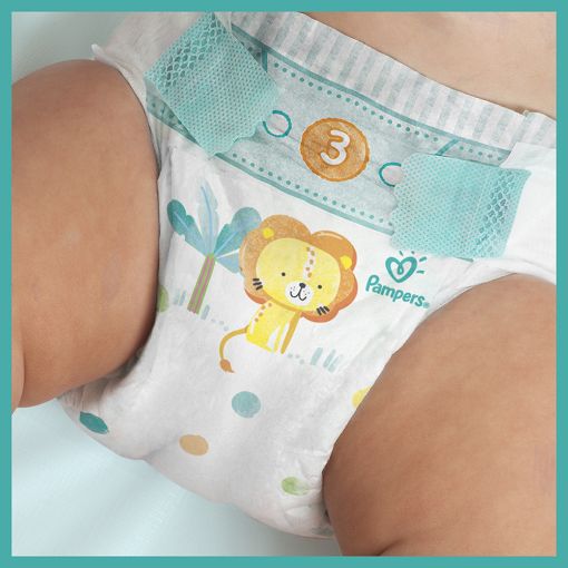 Εικόνα της Πάνες με Αυτοκόλλητο Pampers Active Baby No.3 (6-10Kg) Monthly Pack 208τμχ
