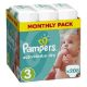 Εικόνα της Πάνες με Αυτοκόλλητο Pampers Active Baby No.3 (6-10Kg) Monthly Pack 208τμχ