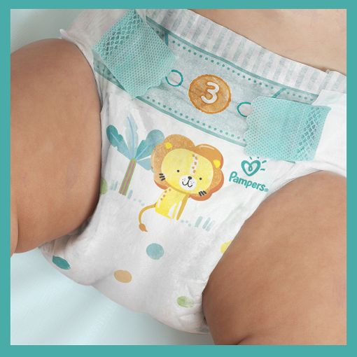 Εικόνα της Πάνες με Αυτοκόλλητο Pampers Active Baby No.4 (9-14Kg) Monthly Pack 180τμχ
