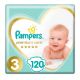 Εικόνα της Πάνες με Αυτοκόλλητο Pampers Premium Care No.3 (5-9Kg) Mega Pack 120τμχ